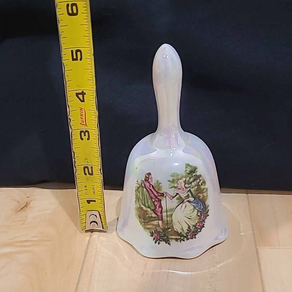 2/$20 Vintage Decorative Bell with Romantic Scene - Picture 3 of 4